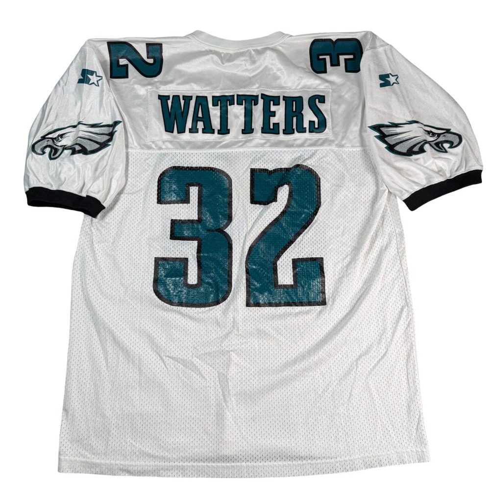 Starter Philadelphia Eagles Jersey Mens 52 XL White Ricky Watters Vintage 90s